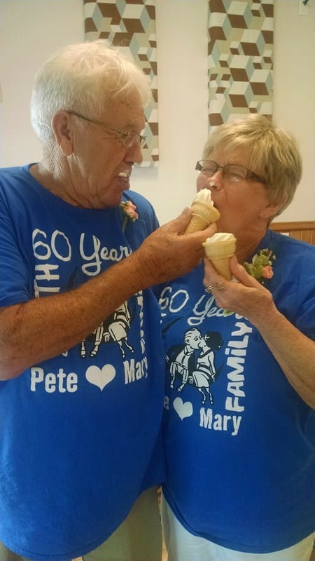 Anniversary Ice Cream Cones