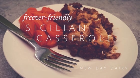 Freezer Friendly Sicilian Casserole