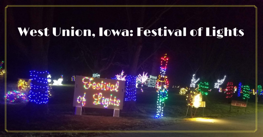 Holiday Light Displays Waverly, Iowa & Beyond