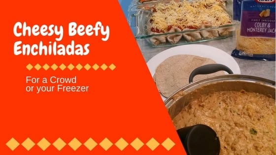 Cheesy Beefy Enchilada Recipe