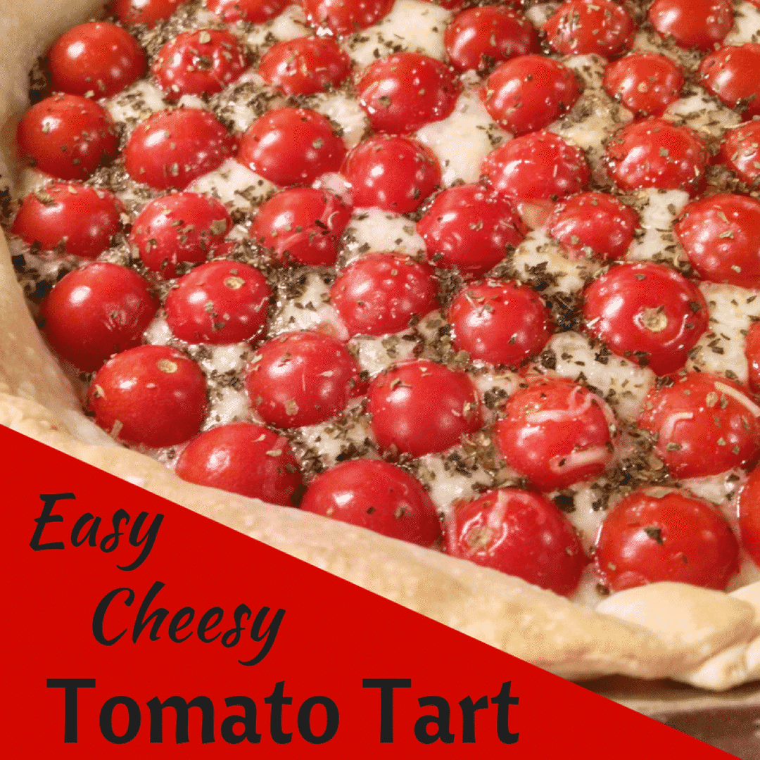 Easy Cheesy Tomato Tart